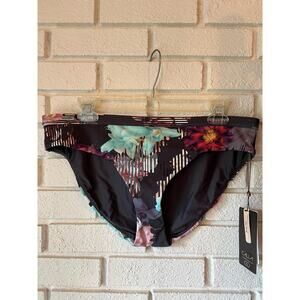 CALIA Wide Band Bottoms Large Botanical Garden Print